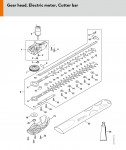 Stihl HSA 50.0 Cordless Hedgetimmers Spare Parts